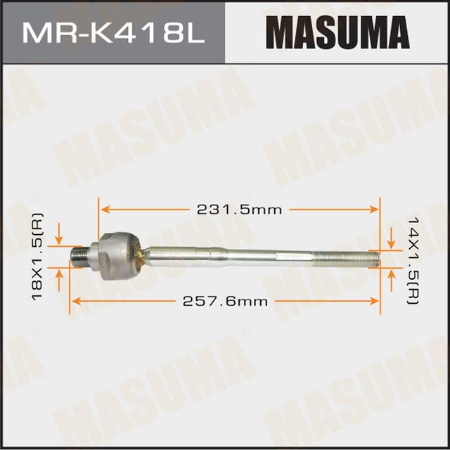 Рулевая тяга Masuma. Артикул MR-K418L