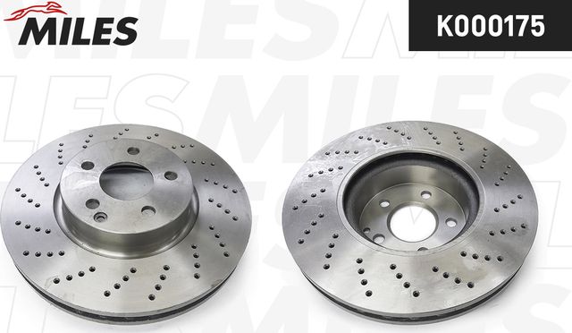 Тормозной диск Miles передний для Ford Transit VII 2007-2014. Артикул K000175