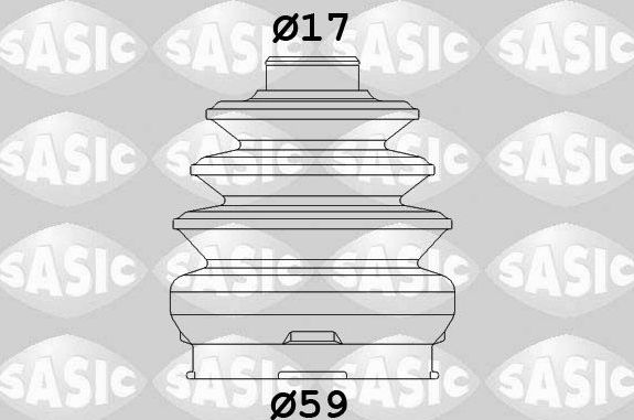 Пыльник ШРУСа внутренний Sasic передний для Fiat Panda II 2003-2012. Артикул 1906089
