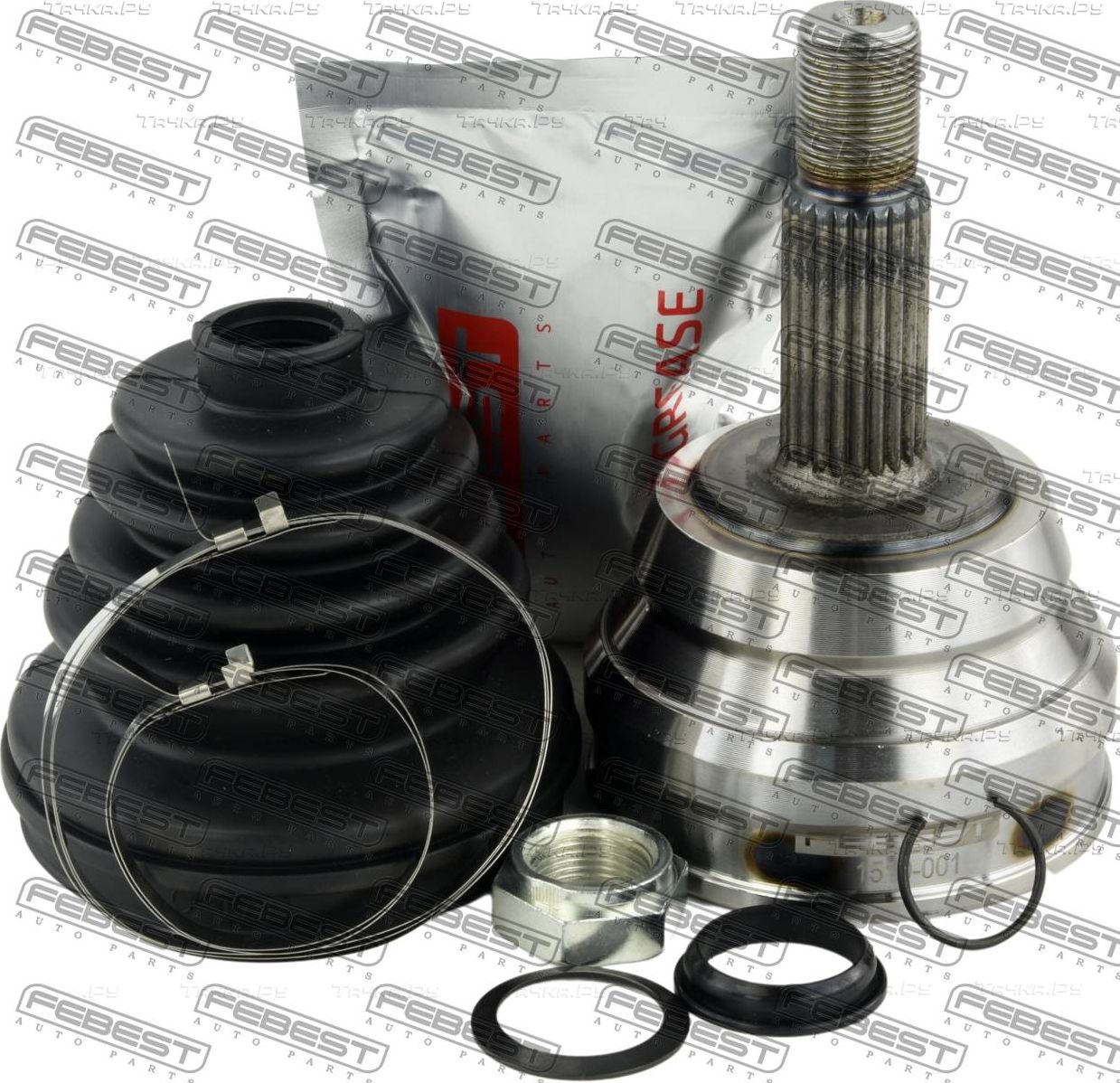 Шрус наружный (граната) Febest передний для Chery Amulet (A15) I 2008-2010. Артикул 1510-001
