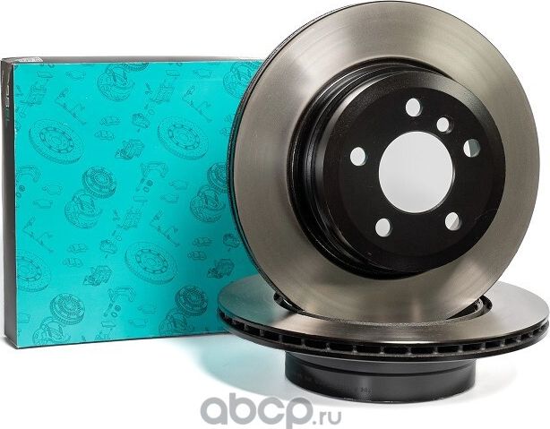 Диск тормозной задний (окрашенный) (Absel). Артикул BW422016