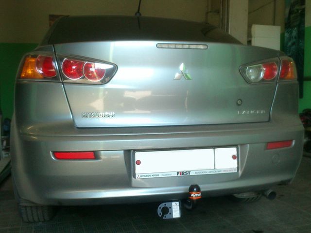Фаркоп AvtoS для Mitsubishi Lancer 10 седан 2007-2012. Артикул MI 19