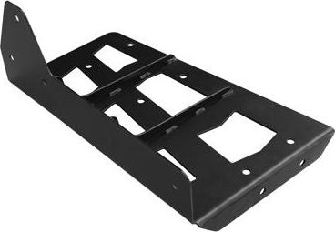 Кронштейн переходной OJ крепления кронштейна канистры 14.111.NN на калитку совместно с запаской до 33 с правой стороны от колеса. Артикул 14.145.01