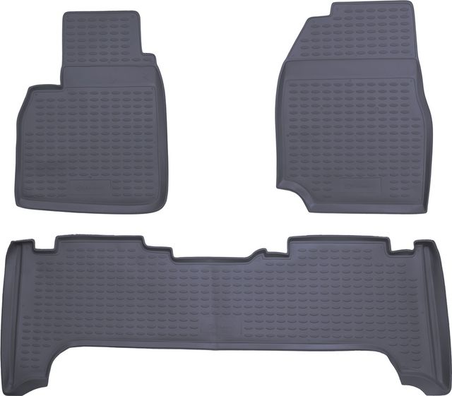 Коврики Element для салона Toyota Land Cruiser 100 1998-2007 СЕРЫЕ. Артикул NLC.48.06.211k