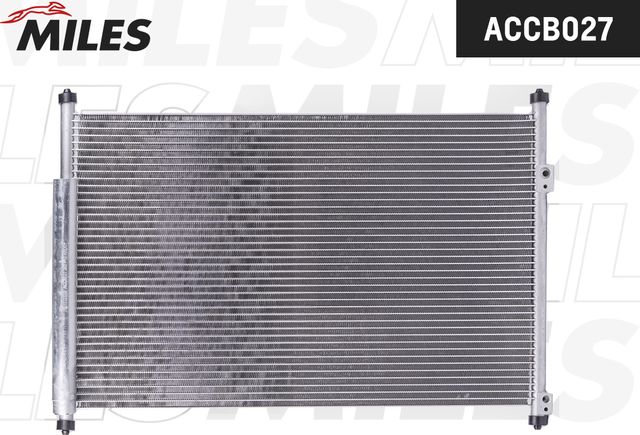 Радиатор кондиционера (конденсатор) Miles для Suzuki Grand Vitara III 2005-2015. Артикул ACCB027