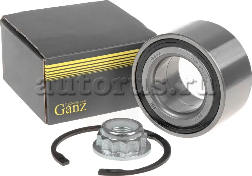 Подшипник ступицы колеса (Ganz). Артикул GIK05116
