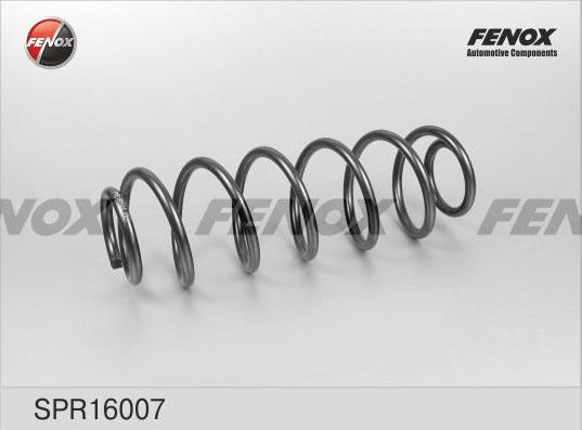 Пружина подвески Fenox задняя для Ford Fiesta V 2001-2010. Артикул SPR16007