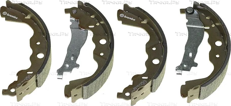 Тормозные колодки Brembo ESSENTIAL LINE задние для Dacia Logan I 2008-2015. Артикул S 68 546