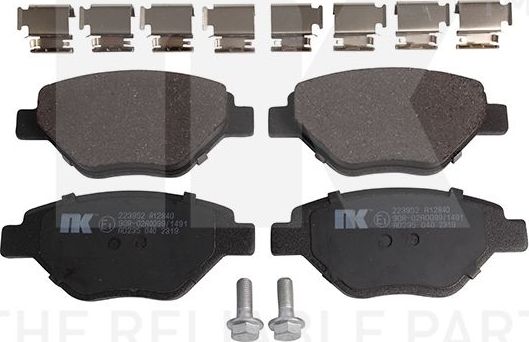 Тормозные колодки NK. Артикул 223952