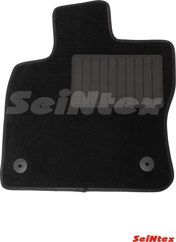 Коврики текстильные Seintex на нескользящей основе для салона Skoda Kodiaq 7 мест 2017-2026. Артикул 89624
