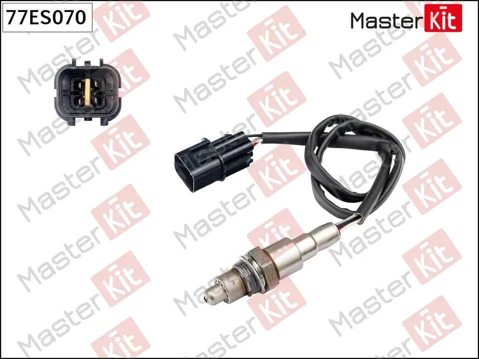 Лямбда-зонд Hyundai/Kia Solaris II (17-) (с 20 г.в.)/Rio IV (17-) 1.6i до кат. (Master KIT). Артикул 77ES070