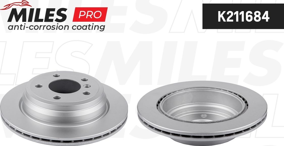 Тормозной диск Miles. Артикул K211684