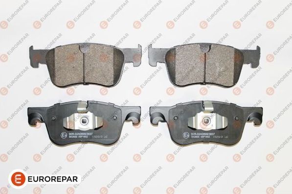 Тормозные колодки Eurorepar. Артикул 1619791080