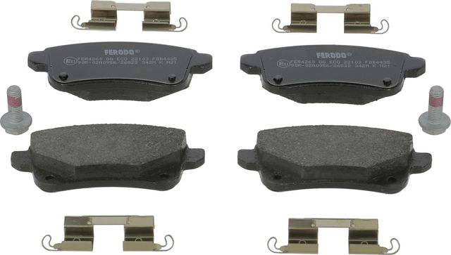 Тормозные колодки Ferodo Premier Eco Friction. Артикул FDB4435