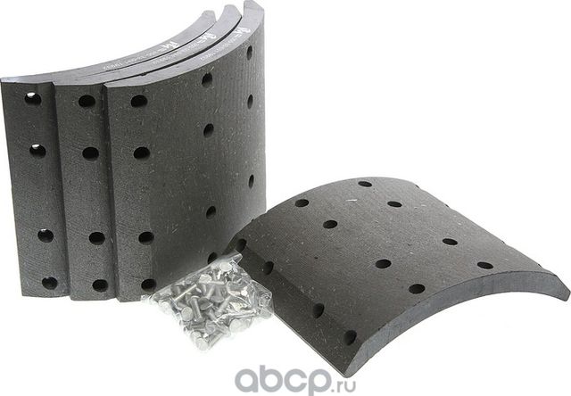 Накладка тормозной колодки SCANIA 3,4 series стандарт (413х203мм) (4шт.) MEGAPOW (Megapower). Артикул 35033031