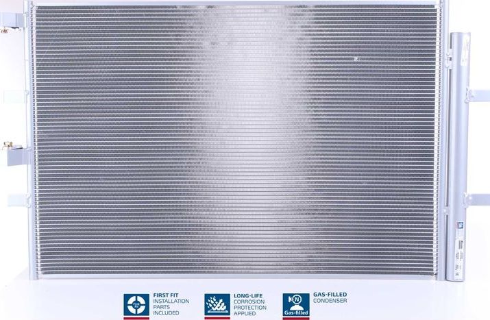 Радиатор кондиционера (конденсатор) Nissens (алюминий). Артикул 940330