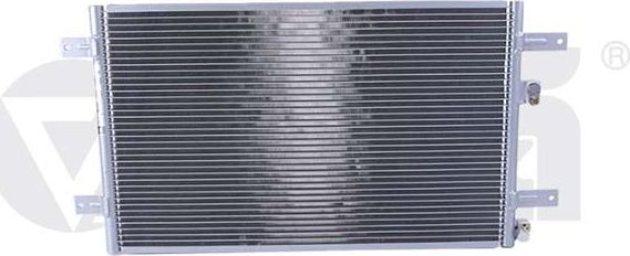 Радиатор кондиционера (конденсатор) Vika для Volkswagen Sharan I 1995-2010. Артикул 88201768001