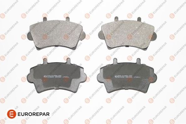 Тормозные колодки Eurorepar. Артикул 1617258880