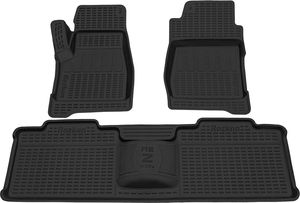 Коврики Rezkon полиуретановые для салона УАЗ Patriot 2016-2025. Артикул 0541010300