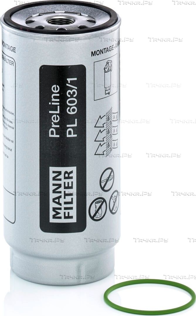Топливный фильтр Mann-Filter. Артикул PL 603/1 x