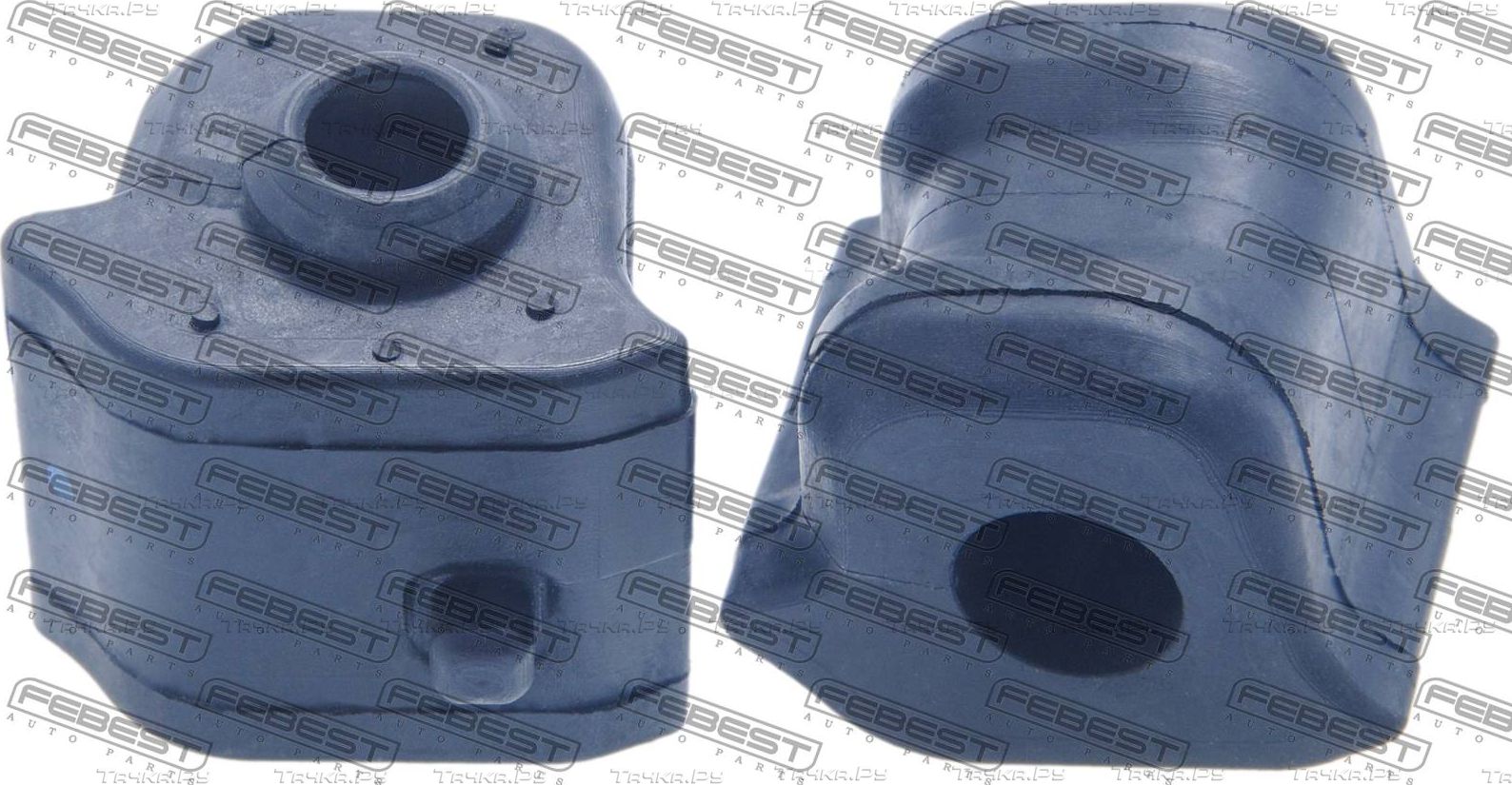 Втулки стабилизатора Febest передние для Toyota Corolla E140, E150 2006-2014. Артикул TSB-ZRE151F-KIT