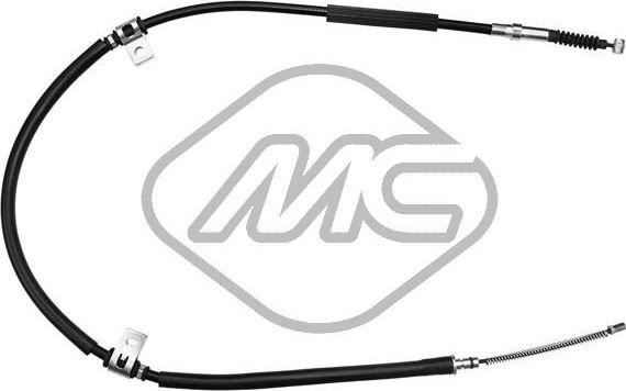 Трос ручника (тросик ручного тормоза) Metalcaucho. Артикул 82009