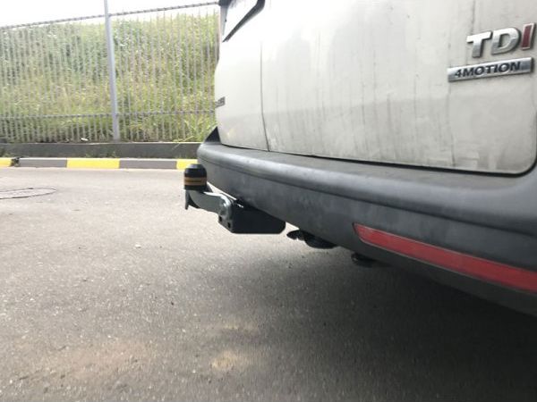 Фаркоп Мотодор для Volkswagen Transporter T5 2003-2015. Фланцевое крепление. Артикул 92705-F