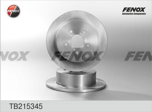 Тормозной диск Fenox. Артикул TB215345