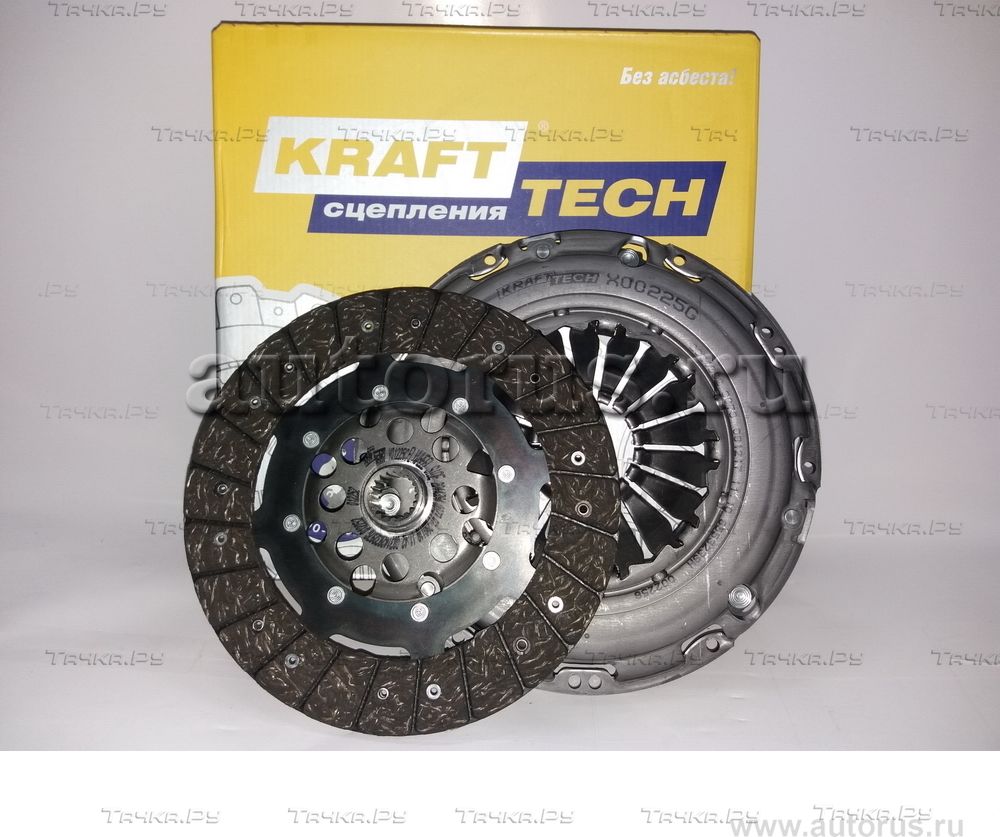 Сцепление (комплект) KraftTech DRPT 2P для Mercedes-Benz Citan 2013-2026. Артикул W01225E9