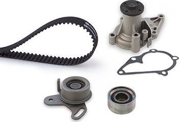 Помпа (водяной насос) с комплектом ремня ГРМ Gates PowerGrip® для Kia Rio II 2005-2011. Артикул KP15479XS