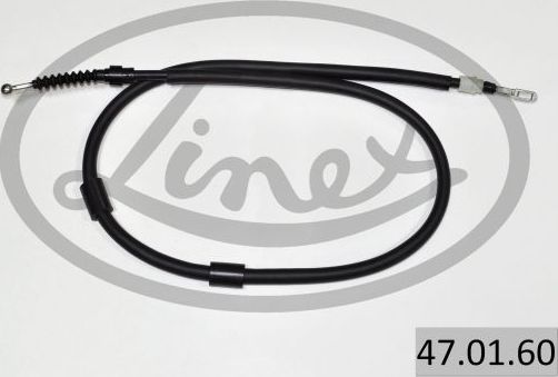 Трос ручника (тросик ручного тормоза) Linex. Артикул 47.01.60