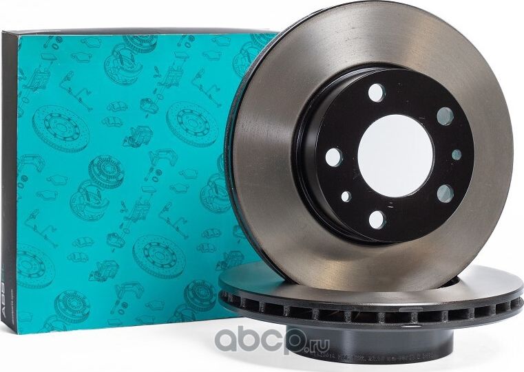 Диск тормозной передний (окрашенный) (Absel). Артикул FT422014