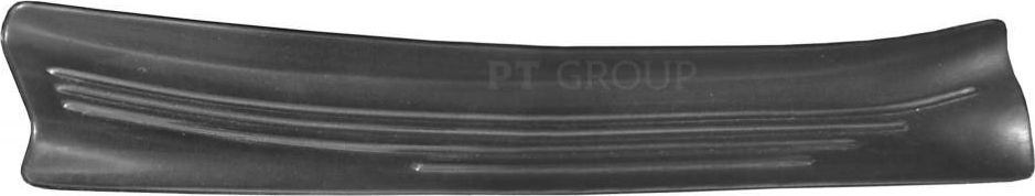 Накладка PT Group в проем задних дверей (черное тиснение) (ABS) для Renault Duster 2012-2021. Артикул RDU114301