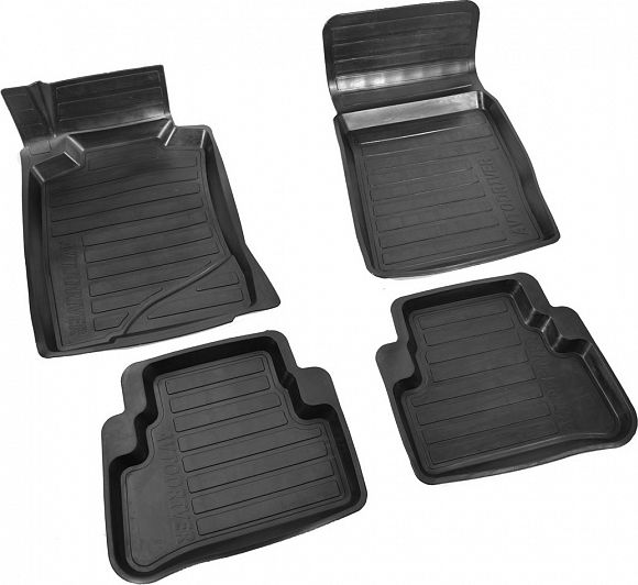 Коврики резиновые Avtodriver для салона Mercedes-Benz W211 2002-2009. Артикул ADRAVG254