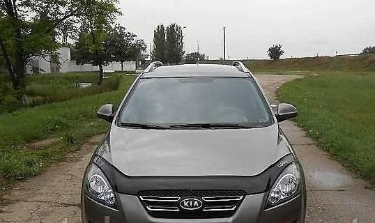 Дефлектор Vip-Tuning для капота Kia Ceed I 2007-2009. Артикул KA01