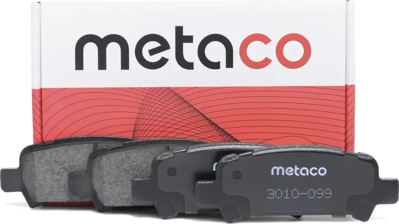 Колодки тормозные задние дисковые к-кт (Metaco) Metaco. Артикул 3010099