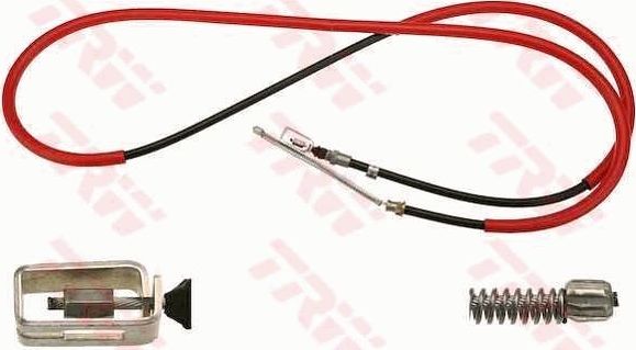 Трос ручника (тросик ручного тормоза) TRW. Артикул GCH1688