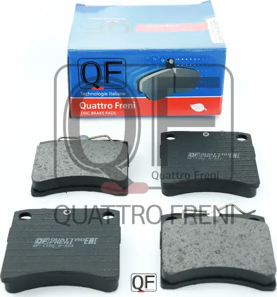 Колодки тормозные дисковые передние к-т без датчика износа (Quattro Freni). Артикул qf60200