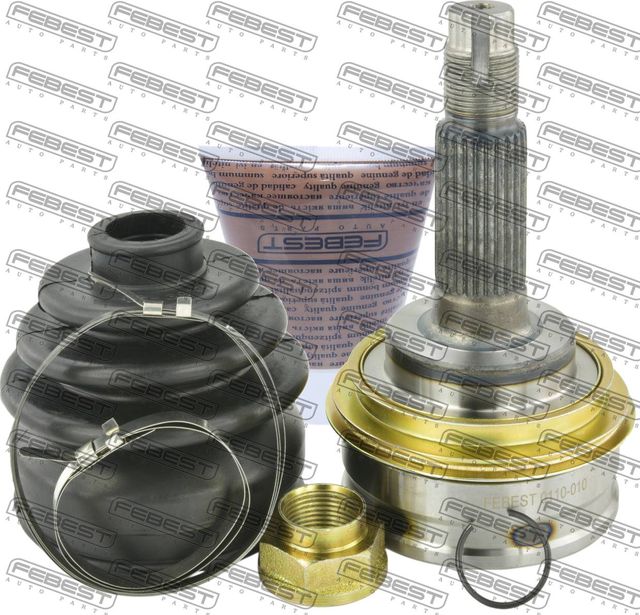 Шрус наружный (граната) Febest передний для Toyota Corolla E90 1989-1992. Артикул 0110-010
