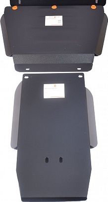 Защита Alfeco для картера и КПП Nissan Elgrand E50 1997-2002. Артикул ALF.15.51.2