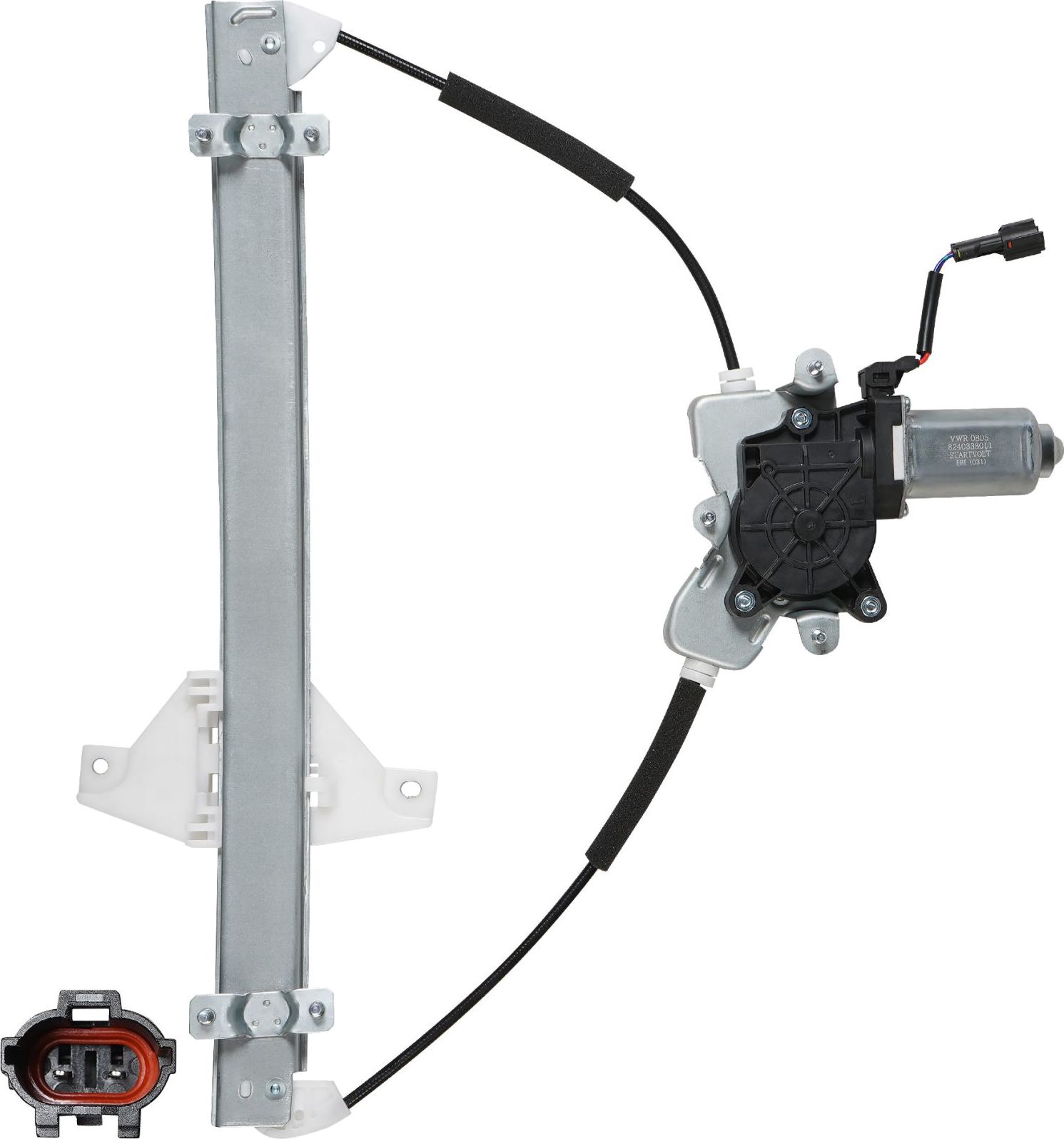 Стеклоподъемник (в сборе) StartVOLT передний левый для Hyundai Sonata IV (EF) 1998-2004. Артикул VWR 0805