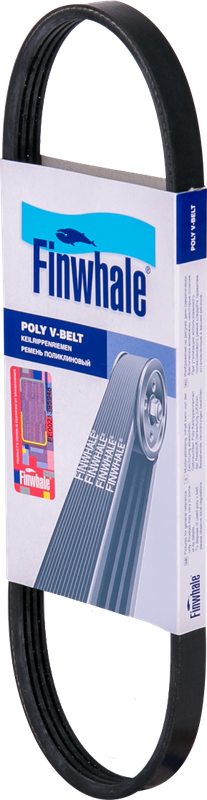 Приводной ремень поликлиновой Finwhale для Opel Mokka I 2012-2026. Артикул BP4PK643E