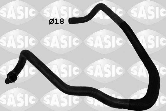 Патрубок радиатора (системы охлаждения) Sasic. Артикул 3400211