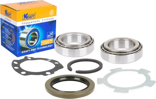 Подшипник ступицы передний (компл.) (Kraft). Артикул KT204610