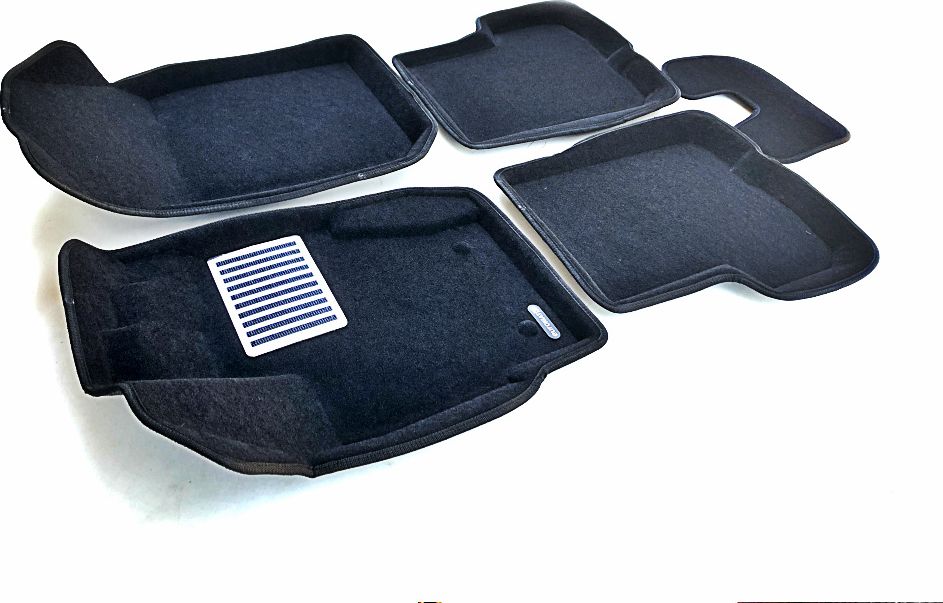 Коврики текстильные Euromat 3D Lux для салона Renault Duster I рестайлинг 2015-2020. Артикул EM3D-004209