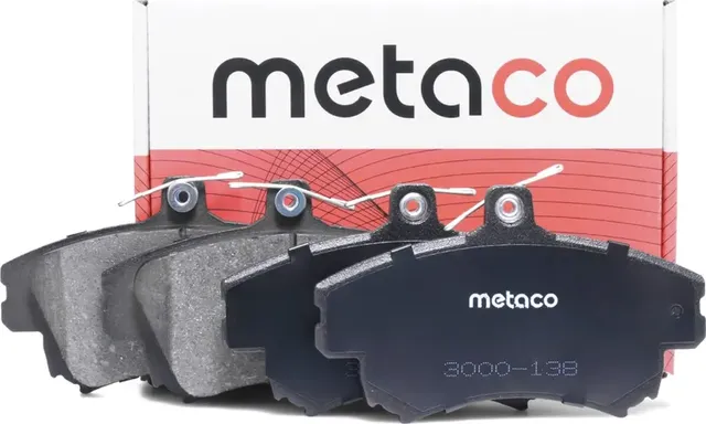 Колодки тормозные VOLVO S40/V40 97- перед. (Metaco). Артикул 3000138
