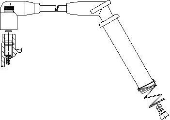 Высоковольтные провода (провода зажигания) Bremi. Артикул 6A84/37
