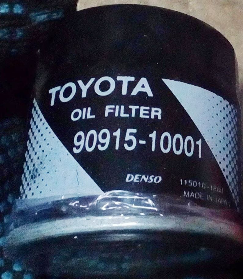 Масляный фильтр Toyota. Артикул 9091510001