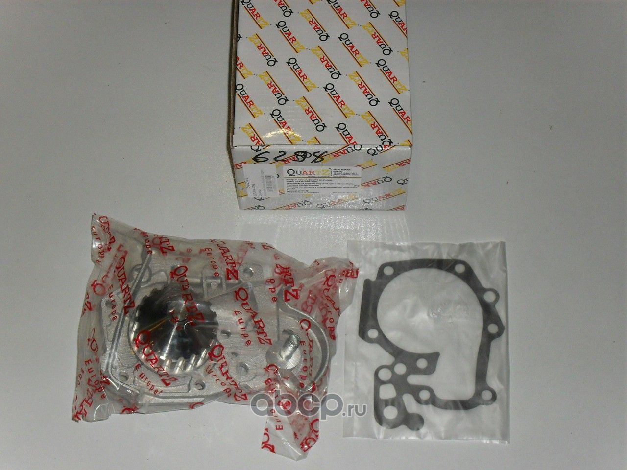 Насос водяной (помпа) QZ-014-6298 аналог 8200146298 RENAULT Logan (Quartz). Артикул QZ0146298
