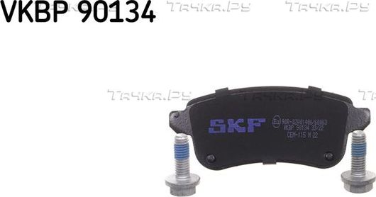 Тормозные колодки SKF для Renault Espace V 2015-2026. Артикул VKBP 90134